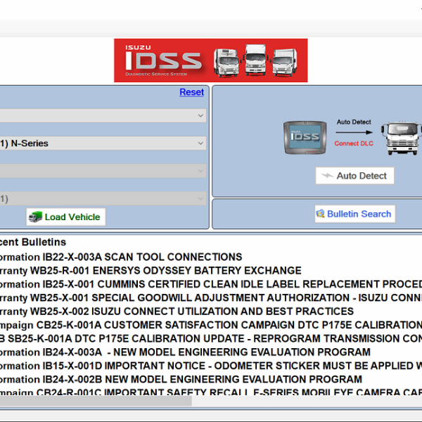 Isuzu US-IDSS 05-2025
