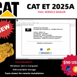 CAT ET 2025A with SIS 2021 Offline