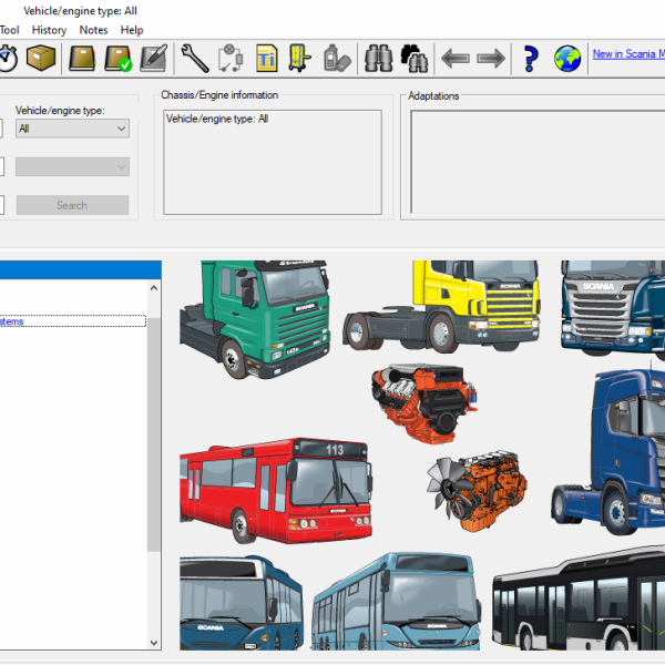 Scania Multi 2025/05 – Parts & Service Information System
